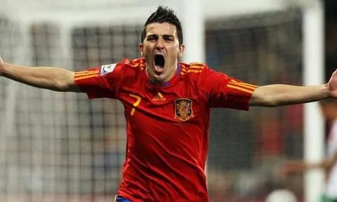 CHÍNH THỨC: David Villa trở lại tuyển Tây Ban Nha