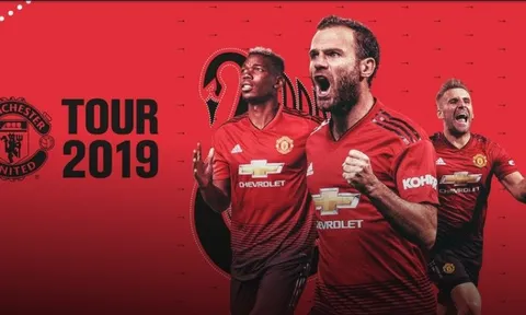 Chính thức: Man Utd công bố tour du đấu hè 2019, có thể đến Việt Nam