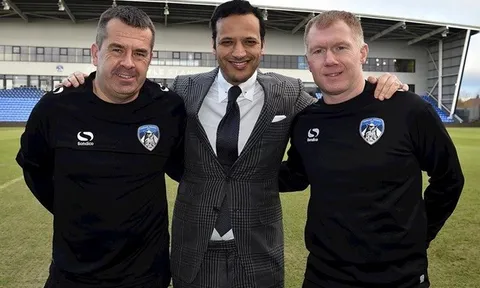 Chính thức: Paul Scholes dẫn dắt đội bóng hạng Tư của Anh