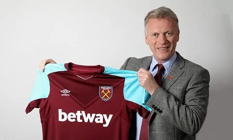 CHÍNH THỨC: West Ham bổ nhiệm David Moyes