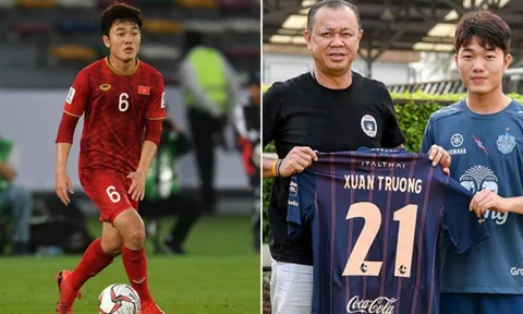 Choáng với hợp đồng và mức lương khủng Xuân Trường nhận tại Buriram United