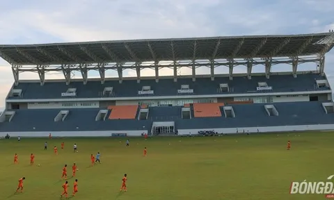 Chùm ảnh: Ngắm dàn mái che hiện đại nhất V-League của SHB Đà Nẵng