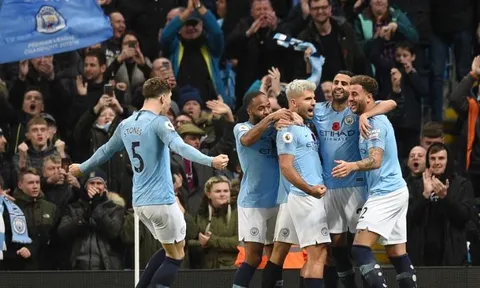 Chuyền bóng chuẩn nhất châu Âu: Man City vượt trội tất cả
