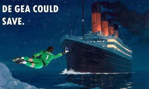 Có De Gea, thảm họa Titanic có thể đã chẳng xảy ra