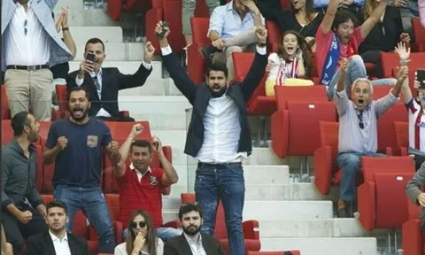 Diego Costa 'quẩy' cuồng nhiệt ngày trở lại Atletico Madrid