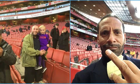 Fan Liverpool xin chụp ảnh cùng và đây là phản ứng bất ngờ từ Ferdinand