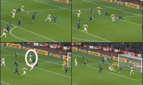'Ramsey đã có pha rê bóng đẳng cấp'