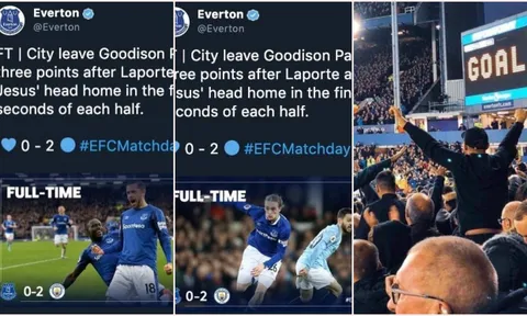 Thù Liverpool, người Everton làm 1 điều gây sốc nặng trận Man City