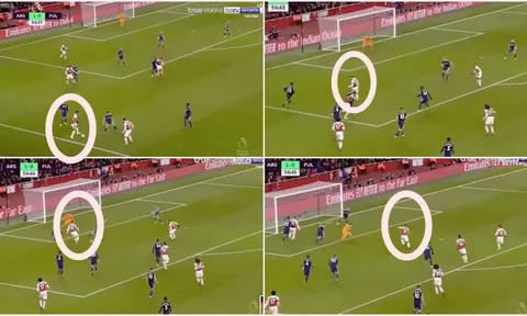 'Một bàn thắng mang tính đồng đội tuyệt vời của Arsenal'
