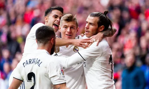 Công nghệ VAR trợ giúp, Real nhấn chìm Atletico ngay tại sân khách