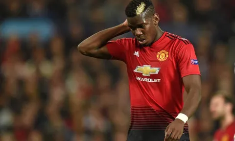 Cột dọc từ chối Pogba, Man United trắng tay tại Old Trafford