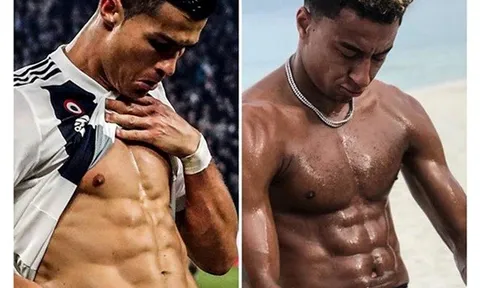 Sao MU chế nhạo màn khoe cơ bụng 6 múi của Ronaldo