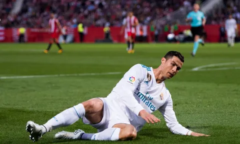 Cristiano Ronaldo hoàn toàn bất lực vs Girona