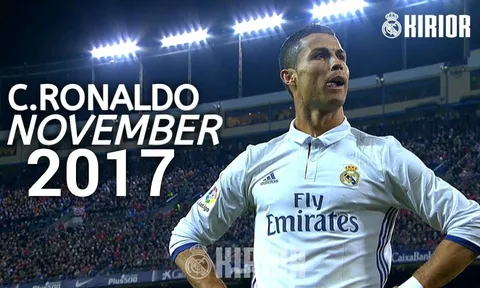 Cristiano Ronaldo làm được gì trong tháng 11?