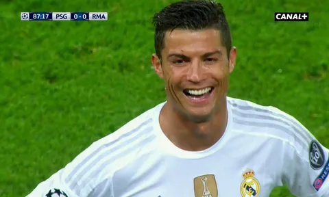 Cristiano Ronaldo từng thể hiện ra sao vs PSG?