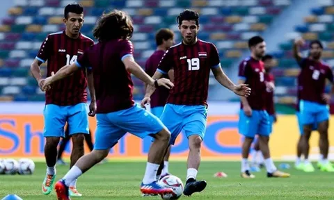 Tuyển Iraq mất thêm trụ cột trước trận gặp Việt Nam ở Asian Cup