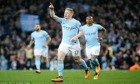 Cú nã đại bác của Kevin De Bruyne vào lưới Shakhtar