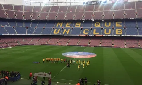 "Cửa đóng, then cài" trong trận Barcelona - Las Palmas