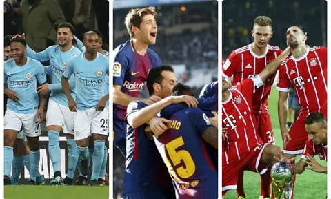 Cuộc đua vô địch tại châu Âu: Ngả mũ với Man City