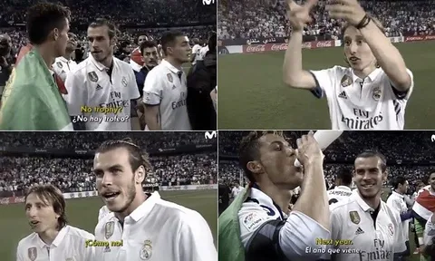 Cuối cùng Real Madrid cũng được nâng cup La Liga
