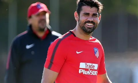 Cười tươi trên sân tập, Costa đã quên hẳn Chelsea