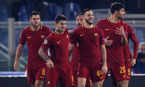 "Đầu vàng" của Perotti giúp Roma đi tiếp với ngôi nhất bảng C