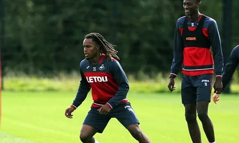 Renato Sanches tập cực hăng chờ ngày ra mắt Ngoại hạng Anh