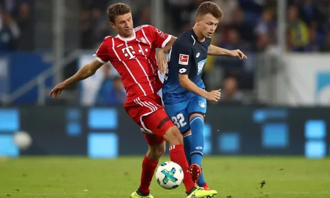 Hoffenheim 2-0 Bayern Munich: Hùm xám te tua