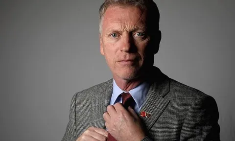 David Moyes cực bảnh bao trong ngày ra mắt đội bóng mới
