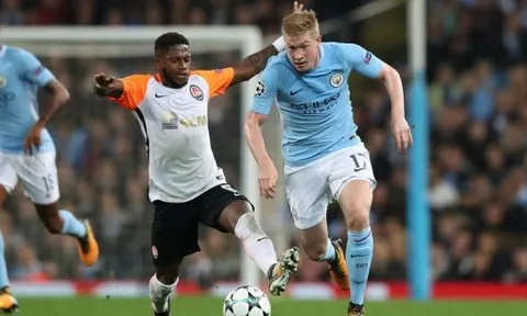 Hạ Shakhtar, Man City xây chắc ngôi đầu bảng F