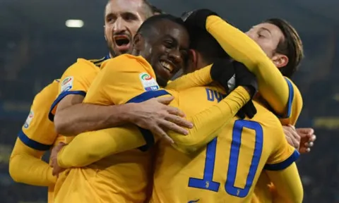 Dàn sao Juventus mừng rỡ khi Dybala đã trở lại
