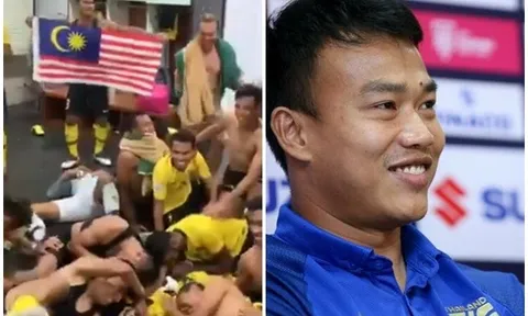 Dàn sao Malaysia đáp trả thủ môn Thái Lan bằng màn "troll" cực gắt