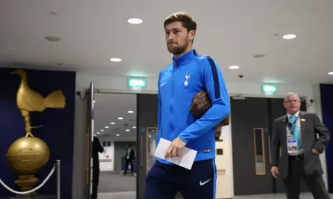 Dàn sao Tottenham có mặt tại Wembley từ rất sớm