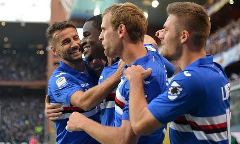 Đánh bại Juventus, Sampdoria khiến Serie A phải nể phục