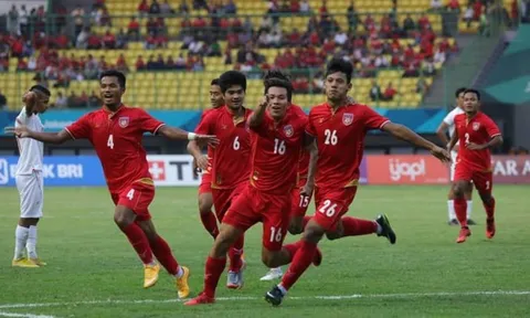 Đánh gục "ông lớn" Iran, U23 Myanmar vẫn bị loại cùng U23 Thái Lan