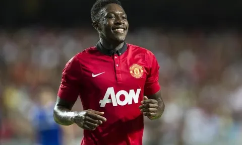Danny Welbeck khi còn tung hoành tại Man Utd