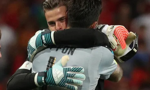 David De Gea khiến các chân sút Italia nản lòng
