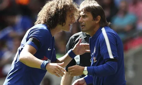 David Luiz lần đầu nói về việc bị Conte 'trảm'