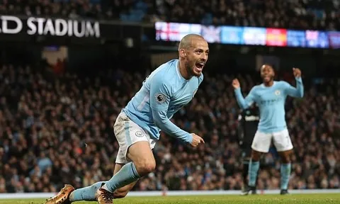 David Silva nguy cơ lỡ hẹn với derby Manchester