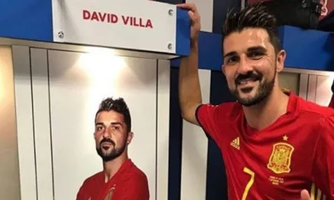 David Villa xúc động ngày trở về: Tôi không nghĩ mình được chào đón đến vậy