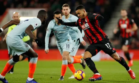 Đây, 2 cái tên phải chịu trách nhiệm cho thất bại của Chelsea trước Bournemouth