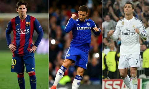 Đây, điều Hazard làm được còn Ronaldo và Messi thì không