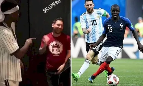 Đây, điều Pogba khiến Messi ngượng chín mặt tại Dubai
