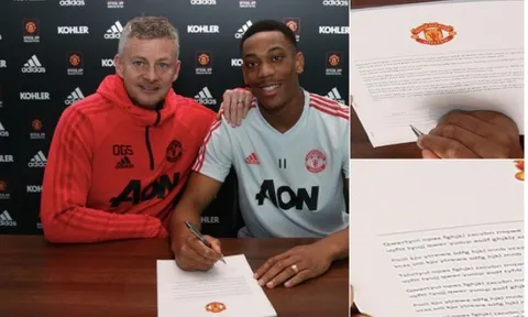 Đây, điều sai trái khi Martial ký hợp đồng gia hạn với Man Utd