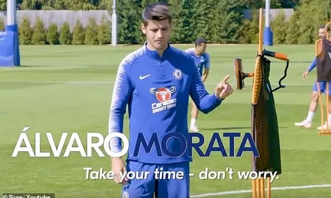Đây là cách đặc biệt giúp Morata hồi sinh ở Chelsea chăng?