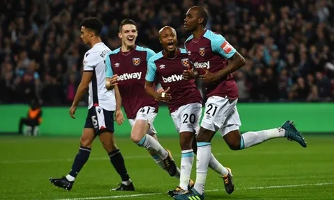 Đè bẹp đối thủ yếu, West Ham tiếp tục hồi sinh
