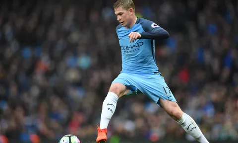 'De Bruyne không khác gì Beckham, Gerrard ngày trước'