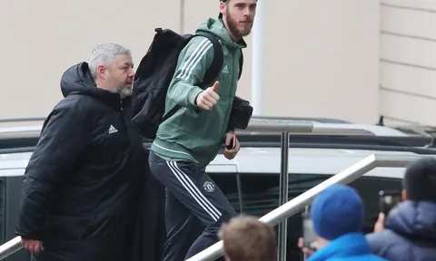 De Gea cùng M.U hội quân, sẵn sàng hạ Southampton