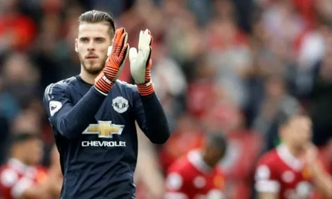 De Gea được bình chọn là thủ thành xuất sắc nhất thế giới