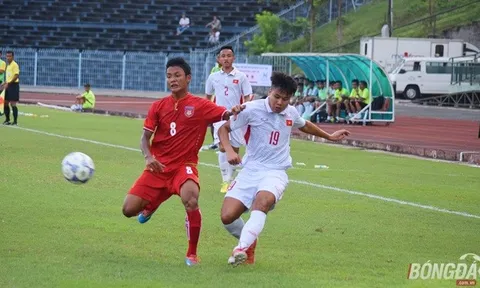 Để U19 Việt Nam cầm hòa, HLV Myanmar thừa nhận mang đội hình U19 dự giải